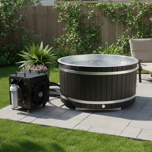 OBIE Canadian Dark Red Cedar Ice Bath